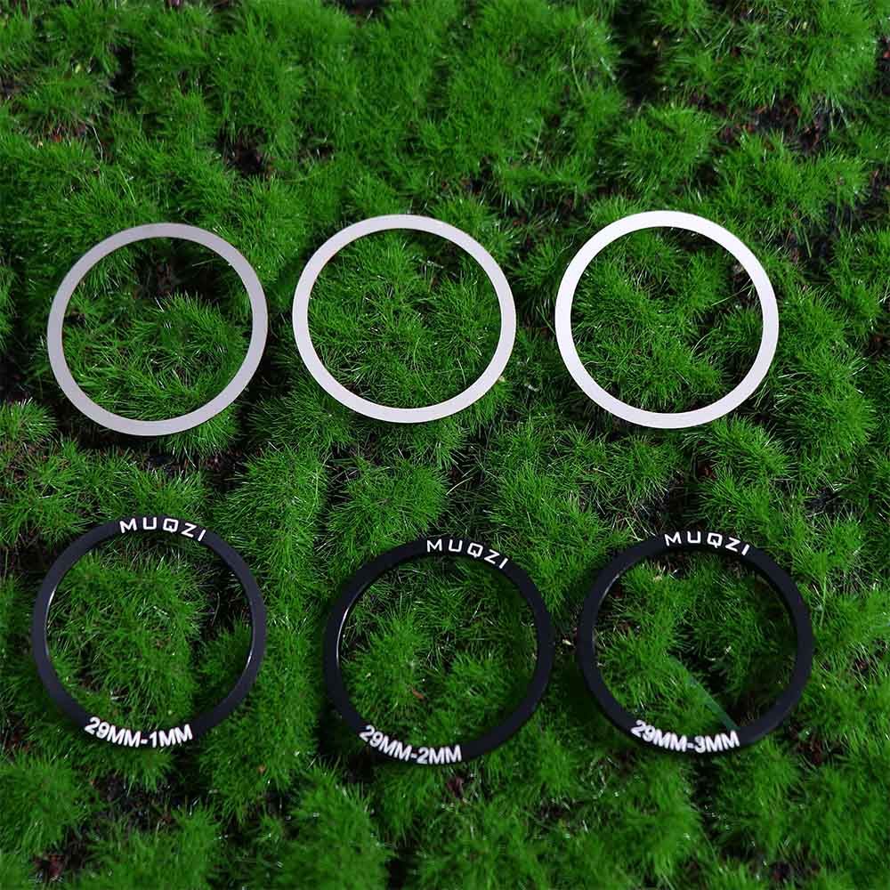 Part Bicycle BB Crankset Gasket Bottom Bracket Steel Spacer Bike Bottom Bracket Washer Crankset Bottom Spacer Crankset Washer