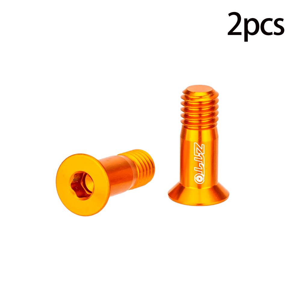 ZTTO 11T MTB Bicycle Rear Derailleur Jockey Wheel Ceramic Bearing Pulley AL7075 CNC Road Bike Guide Roller Idler 4mm 5mm 6mm Pulley screws Orange