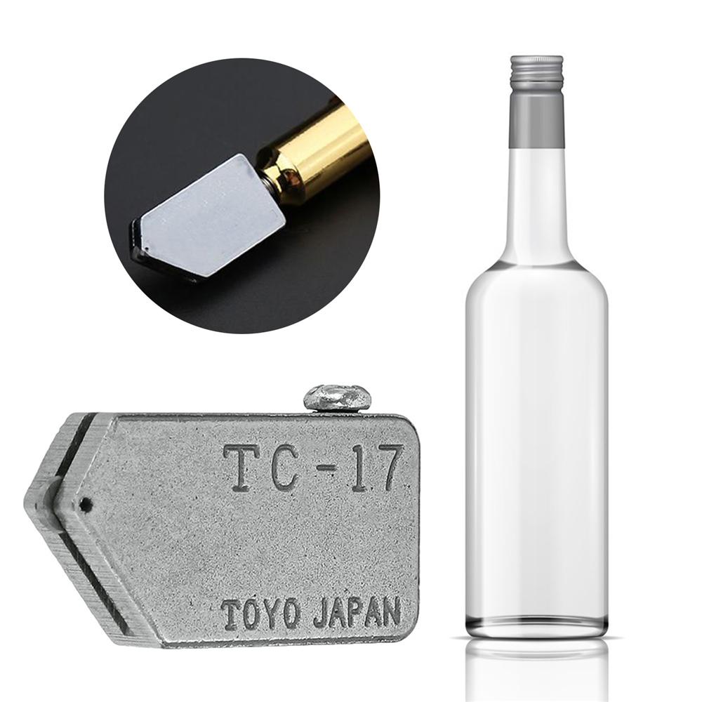 TC-90  TC-17Glass Straight Cutting Tile Cutter Head  Metal Handle Glass Cutter Straight Cutting Tile Cutter Head Hand Tools