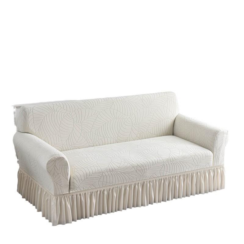 Skirt Jacquard Sofa Cover Elastic Sofa Cover All-Inclusive Cover Nordic Style Sofa Cover Non-Slip Fabric