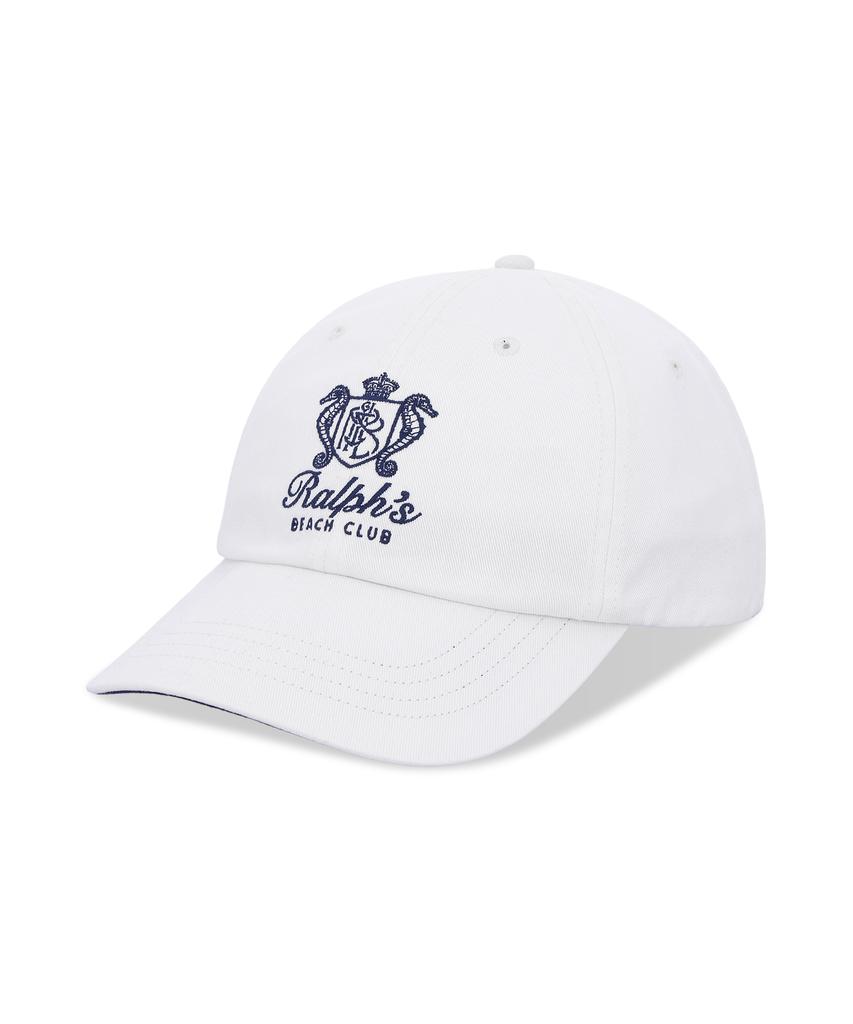POLO RALPH LAUREN Ralphs Beach Club Twill Ball Cap - Natural