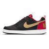 Nike Court Borough Low GS Capodanno Cinese Scarpe da Ginnastica per Bambini Nero Bianco Rosso Università DD8495-091