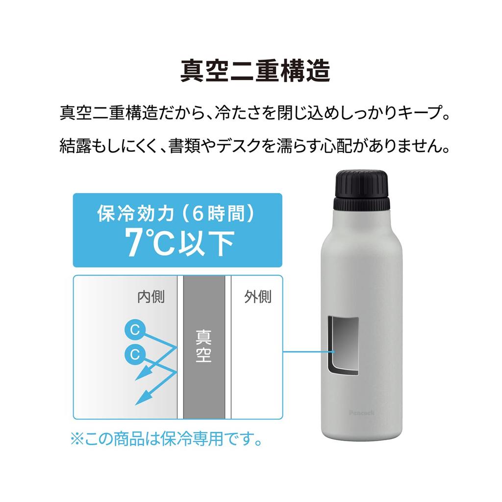 Pfau Thermos Industrie Pfau Wasser kompatibel mit kohlensäurehaltig kalt Vakuumisolierung direkt kompatibel mit Sport antibakteriell vollständig direkt