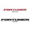 kycr7 1pc 3D ABS  FORTUNER Letters Emblem Stickers for Toyota Fortuner Car Front Hood Bonnet Grill Trunk Badge car Accessories