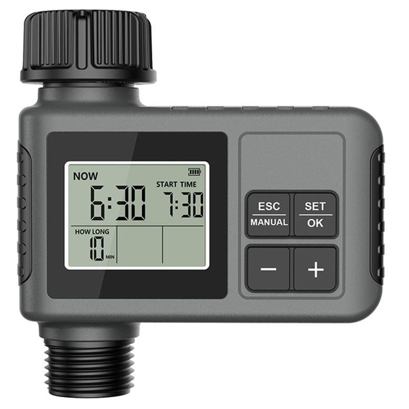 M-Modern-Water Timer Irrigation System 1 Outlet Intelligent Timing Valves Controller Garden Watering UK Plug
