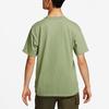 Nike T Shirts Men's Green Crew Neck Moderate Straight Fit DQ9296-334