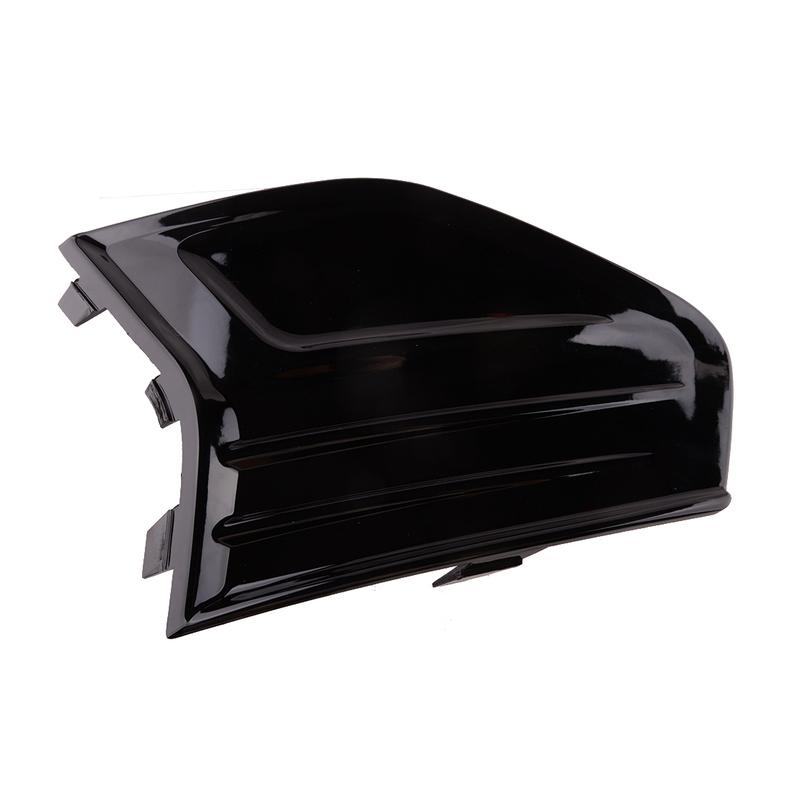 1 Pair Black Car Front Bumper Fog Light Cover Without Hole Fit for Ford Fusion   KS7Z17B814AA FO1039182 4M5A-A22050-BK