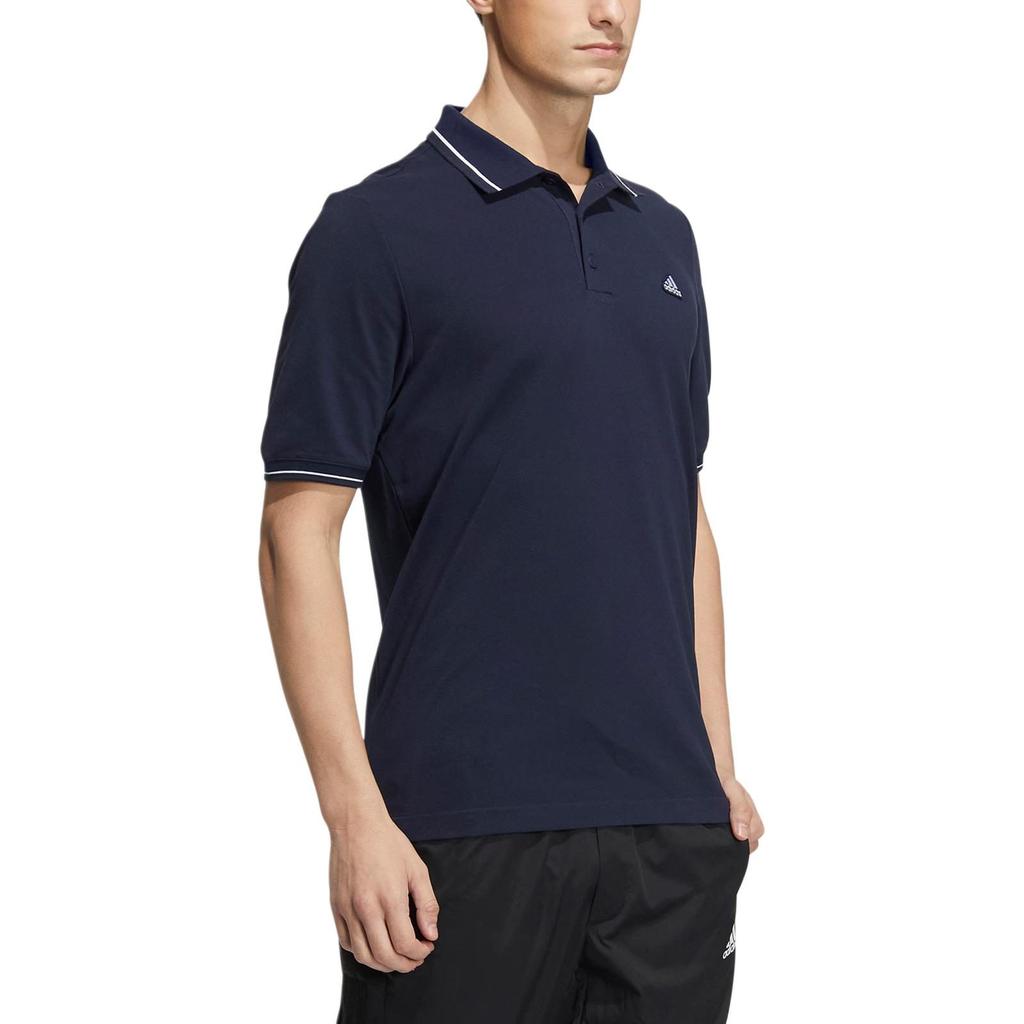 Adidas Polo Shirts Men's Legend Ink Polo Collar Moderate Straight Fit HS4393