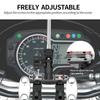 Alloy Vehicle Mount For Action Cameras 360 Degree Rotatable Shockproof Design Off Road Adventure Secure Attachment
