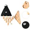 Kids Bowling Set Shuffleboard Pin 10 and 1 Ball for Gathering