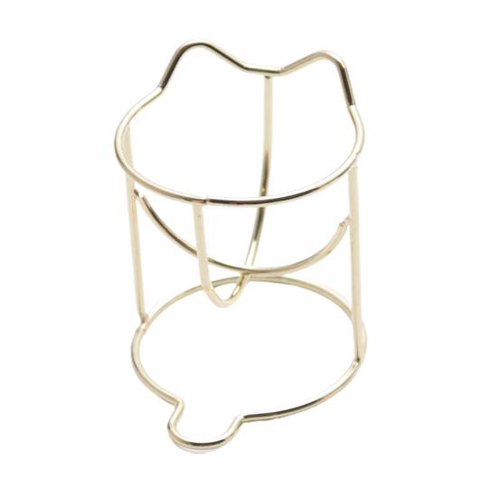 

Портативная милая модная гладкая поверхность полая конструкция подставка для яиц для макияжа держатель губки 4