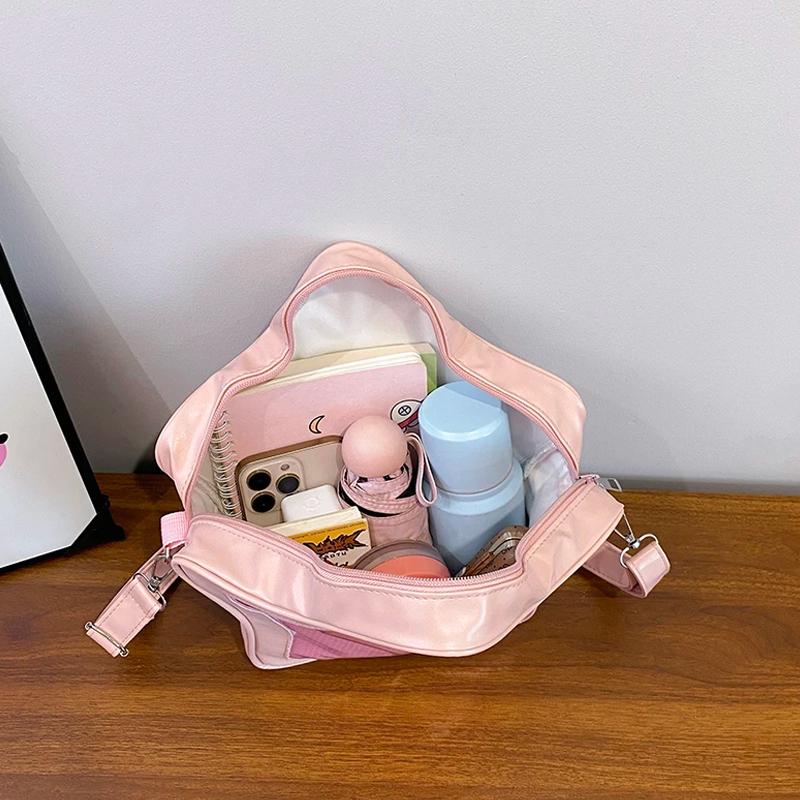 Five-Pointed Star Crossbody Bag Fashion Multi-function Shoulder Bag Colorful Cute Kawaii Sweet Chic Girls Y2K Personality Bags