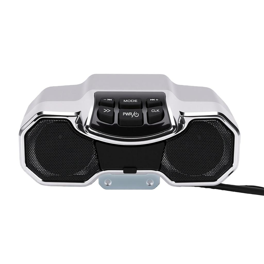 Motorcycle Bluetooth Speaker with MP3 Water Proof Subwoofer Scooter Handlebar Music Player