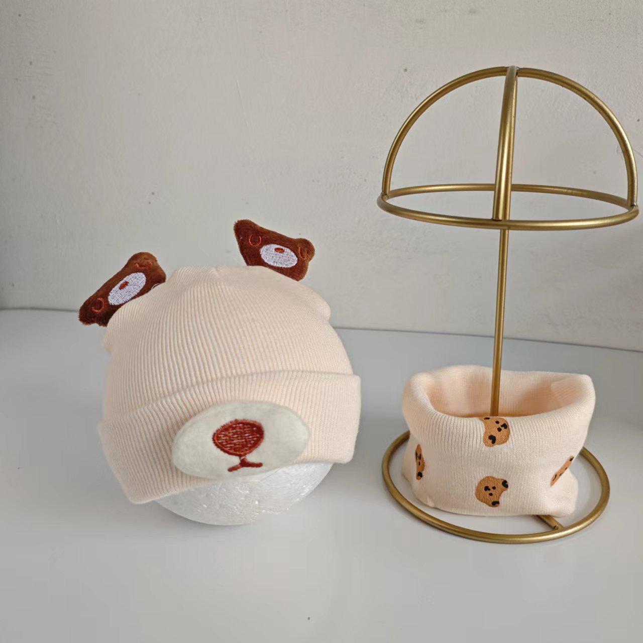 

Korean Style Wool Pullover Baby Hat for Toddlers - Windproof & Warm for Autumn/Winter One Size