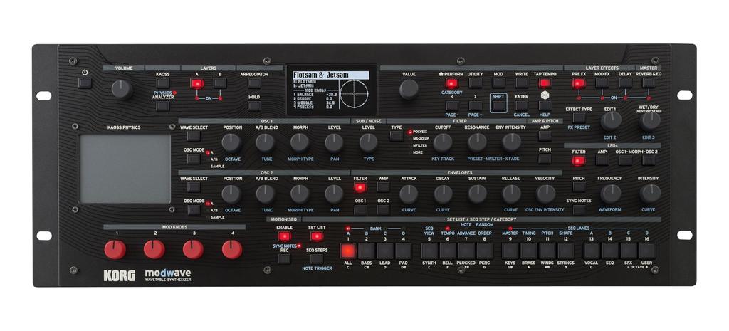 KORG modwave module Wavetable Synthesizer (MODWAVE-M)