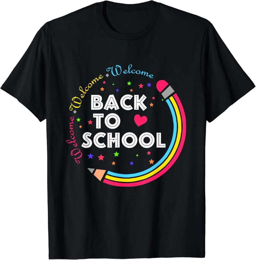 Welcome Back To School First Day of School Cute Teachers Gift Unisex T-Shirt