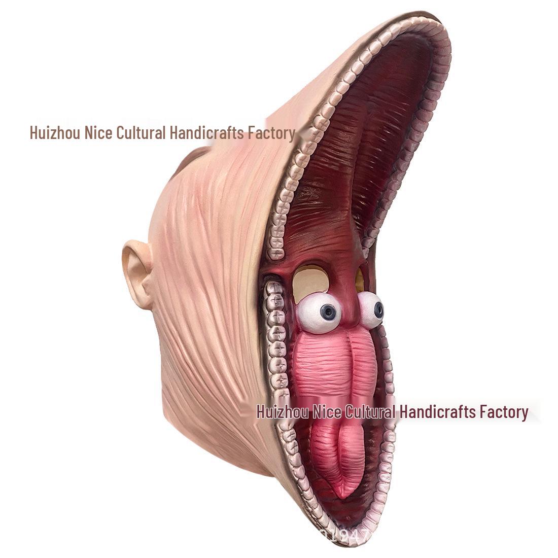 Hot Selling Halloween Latex Horror Cosplay Mask - Adam & Barbara