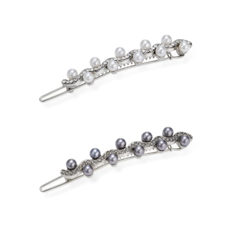 

ELLEHAIR Pearl Elegant Hairpin ELHP028 white