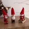 NORDIKA Nisse Christmas Wooden Doll On a Sleigh Red (Santa / / NRD120072)