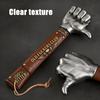 Old Bastards Club Thumb Hammer Metal Rust-Proof Utility Hammer with Ergonomic Faux Leather Grip DIY Projects Gift