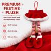 Leg Shaped Christmas Car Decor Funny Xmas Car Hanging Decor Leg Shaped Ornament  Xmas
