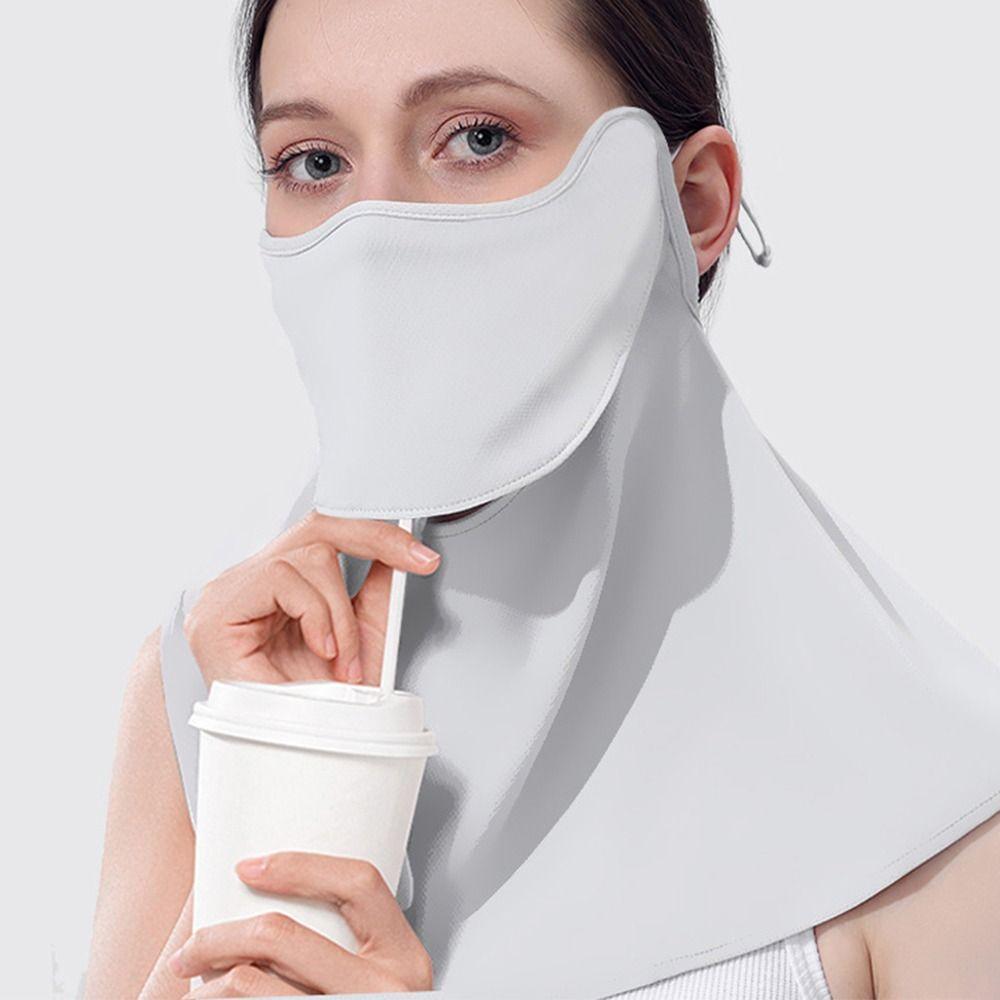 

Polyester Anti-UV Face Cover Breathable Sun Protection Mask High-quality Facekini
