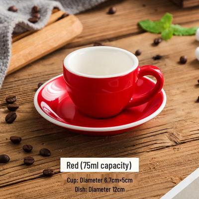 Nufeng Ceramic Espresso & Latte Coffee Cup Set