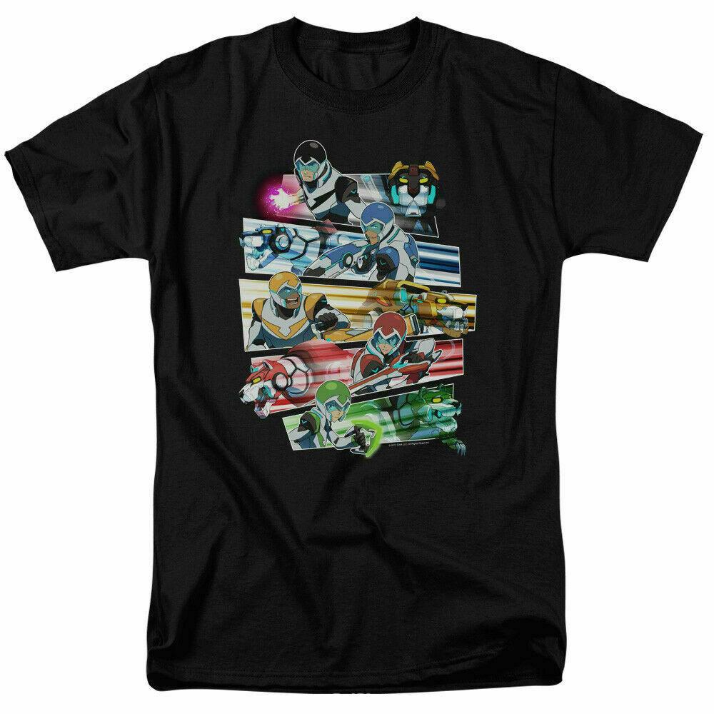 26 Voltron Legendary Defender Paladins Strike T Shirt Mens Licensed Cartoon Black Unisex T-Shirt M