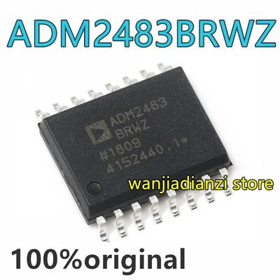 5pcs Original ADM2483BRWZ-REEL SOIC-16 RS-485 Transceiver Half Duplex Isolation Type ADM2483BRWZ SOP16 ADM2483B ADM2483