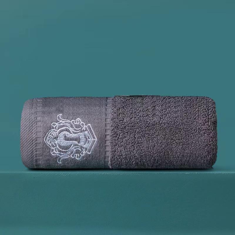 1/4/6Pcs Luxury Embroidery New High-Grade 100% Cotton Towels Sets Soft Bathroom Face Towel Handtowel Personalized Gift Towels