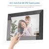 Andoer 10.1 Inch Smart WiFi Photo Frame Digital Picture Frame HD IPS Touch-screen 1280*800 Photo 1080P Video 16GB Storage