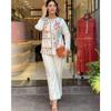 Indian Bollywood Top Tunic Kurta Pant Cord Set Women Party Wear Designer Kurti VSO-1728 C