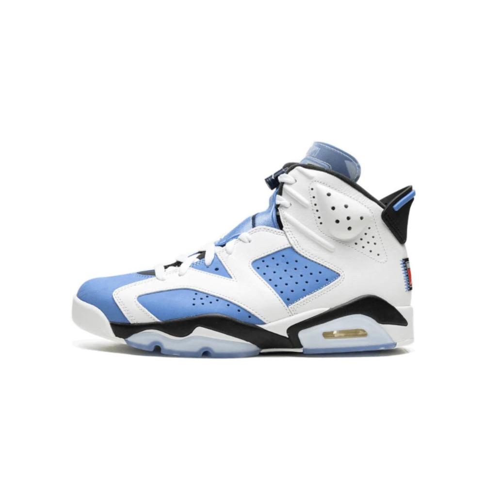 Air Jordan 6 Retro UNC White