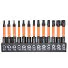 26Pcs Torx Bit Set 1/4Inch Torx Screwdriver Bit Set Impact Magnetic Hexagonal