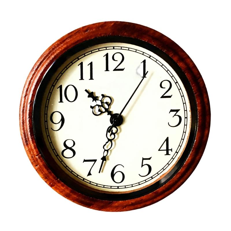 ABS Miniature Retro Wall Clock European Trend For Dollhouses Decoration And Miniature Room Decors 1