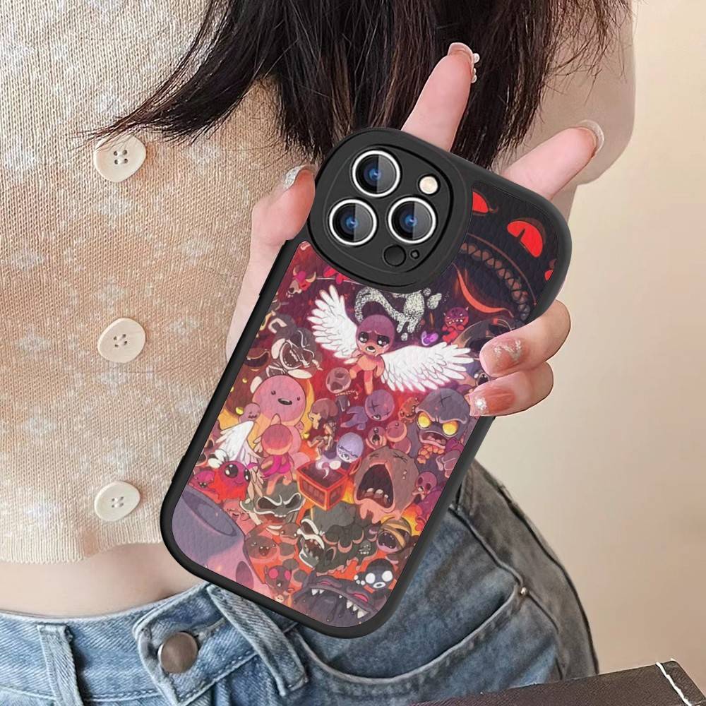 Action Game The Binding Of Isaac Phone Case For IPhone 16 15 14 13 12 11 Pro Max Plus Leather Cover
