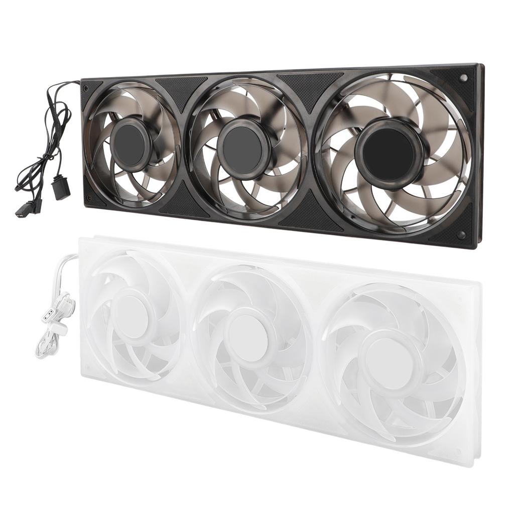 360mm 3 In 1 Computer Case Fan 5V ARGB 2200RPM 4 Pin PWM MFDB Dynamic Pressure Bearing 7 Blades Quie