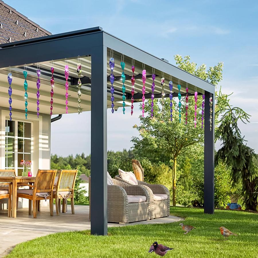 Bird Reflective Devices Outdoor Pigeons Repellent Repeller Birds Supplies Scarer Scare Outside For Garden Scarecaper Pest Home