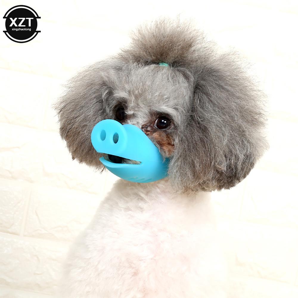 Pet Dog Muzzle Breathable Basket Muzzles Large Dogs Stop Biting Barking Chewing Anti Bite Duck Mouth Puppy Covers Pet Supplies