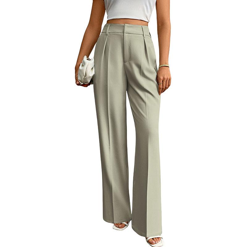 High Waist Wide Leg Pants In Multiple Colors