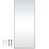 Full Length Floor Mirror 71'' X 31'' Free Standing Wall Mounted Tempered