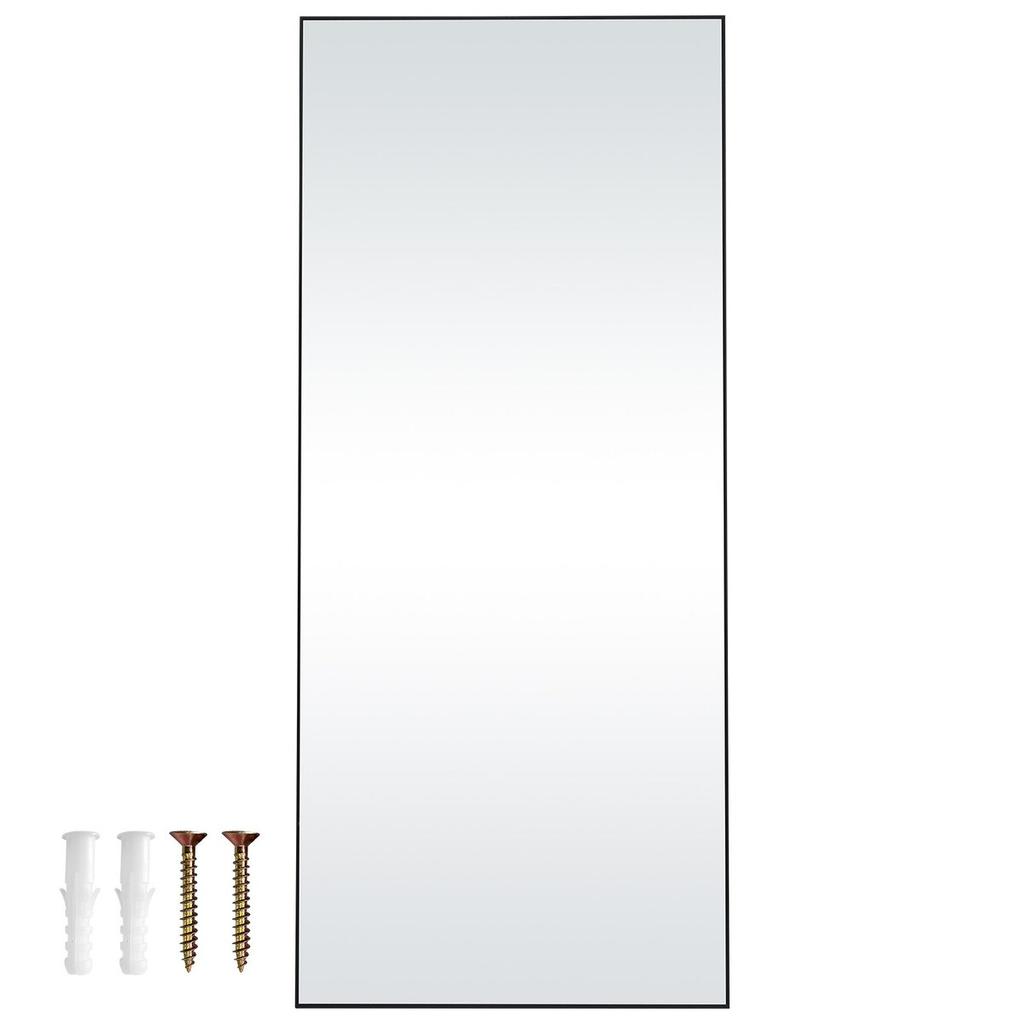 Full Length Floor Mirror 71'' X 31'' Free Standing Wall Mounted Tempered