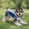 Super dehnweste für Hundesport Atmungsaktives Netz Farbblockiertes Haustier-T-Shirt Weiches Schnell trocknendes Kurzes Haustierhemd Outdoor-Aktivitäten