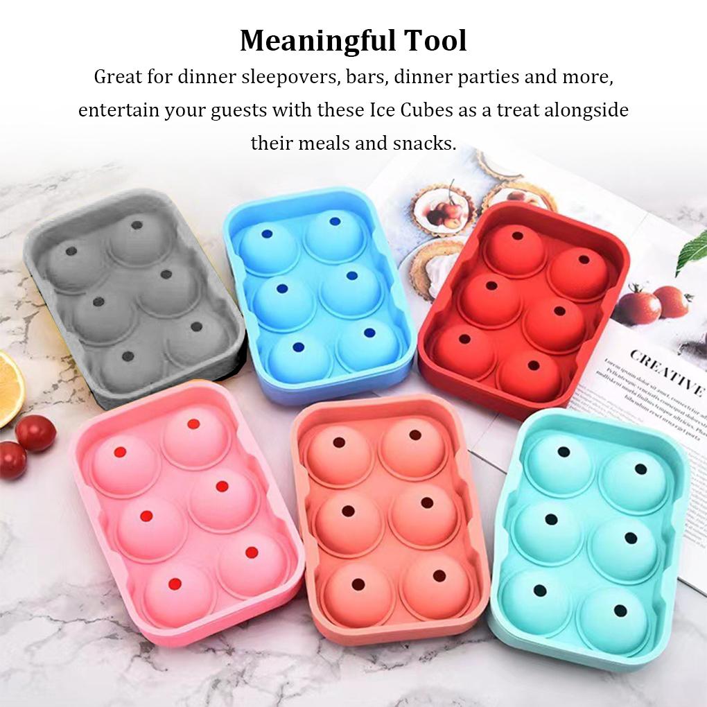 Ice Ball Mold Cocktail Spill-proof Ice-cube Tray Indoor Home Bar Restaurant Chocolate Mould Festival Night Party