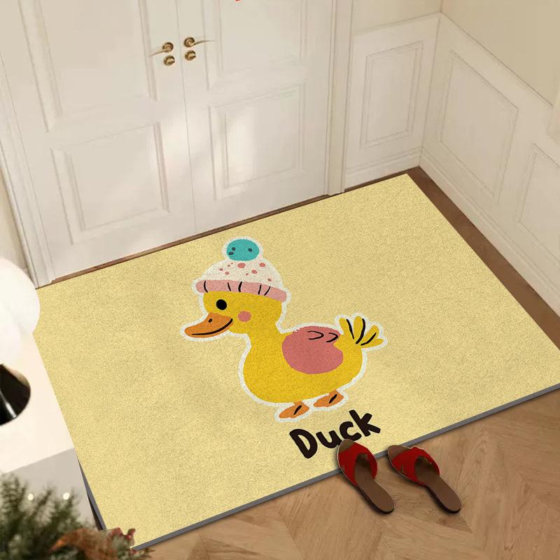Eingangstür Cartoon Seide Bodenmatte Haushalt Eingangstür Tür Schmutzmatte Outdoor Schmutzabweisend Staubentfernung Kann Maßgeschneidert Werden Teppich