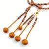 Myorenka Buddhist Prayer International Soka Gakkai Prayer 0 Karin Beads Prayer Bead Bag Natural Wood Brahma Authentic Wooden Prayer Suitable for