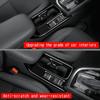 For Honda HRV HR-V Vezel   Car Center Console Water Cup Holder Decoration Cover Trim Stickers Glossy Black