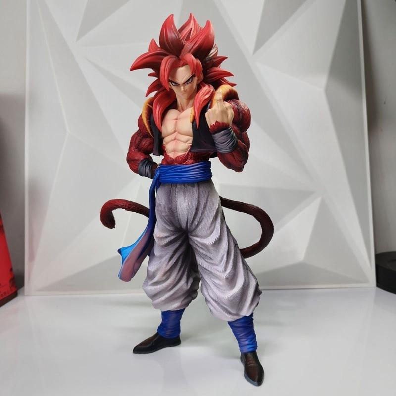 Dragon Ball Handmade Small NP Super Four Wujita Super Saiya Crowd Play Anime Handmade Model Ornament