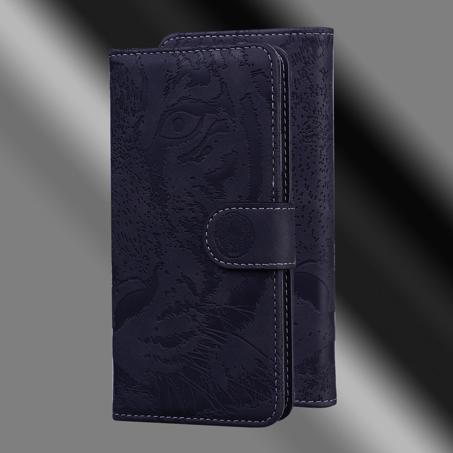 

Кожаный чехол с тигровым тиснением для Nokia XR21/G42/C12/C22/C32/G22/C31/X30/G60 с подставкой и отделениями для карт, чехол-книжка для Nokia C21 G11 Plus G300 G11 Nokia 2.3