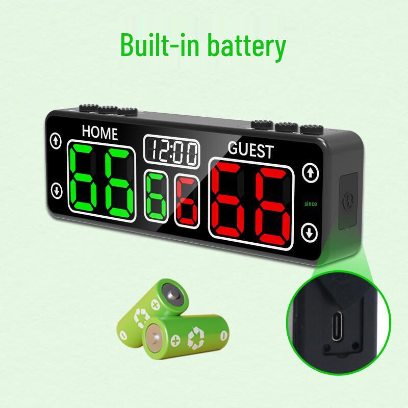 Portable Rechargeable Multi-functional Digital Scoreboard
